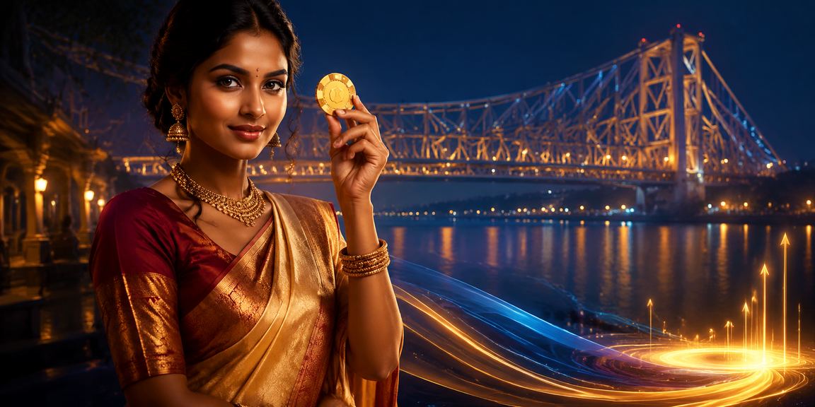 Indian player depositing money using UPI on mobile in Kolkata